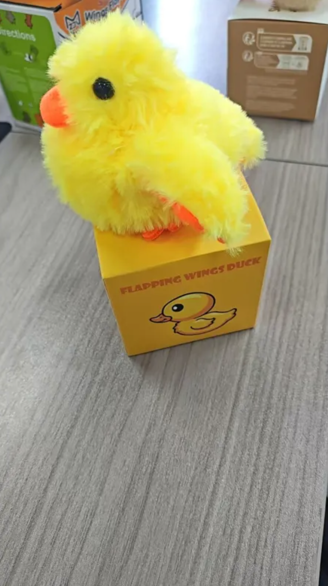 Plush Bird Pet Toy - Interactive Battery Toy