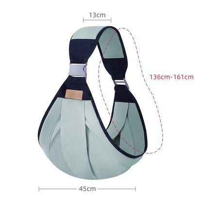 Shoulder Baby Carrier Sling Ergonomic Wrap for Newborns