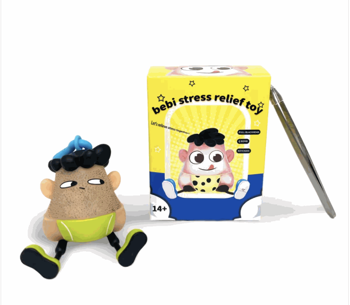 A Funny Toy To Vent One's Beard