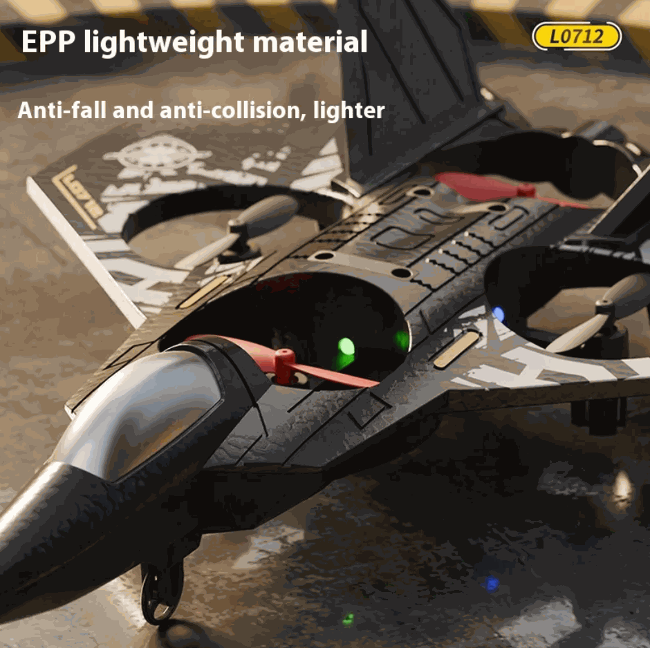 Lightweight Foam RC Fighter Jet for Kids