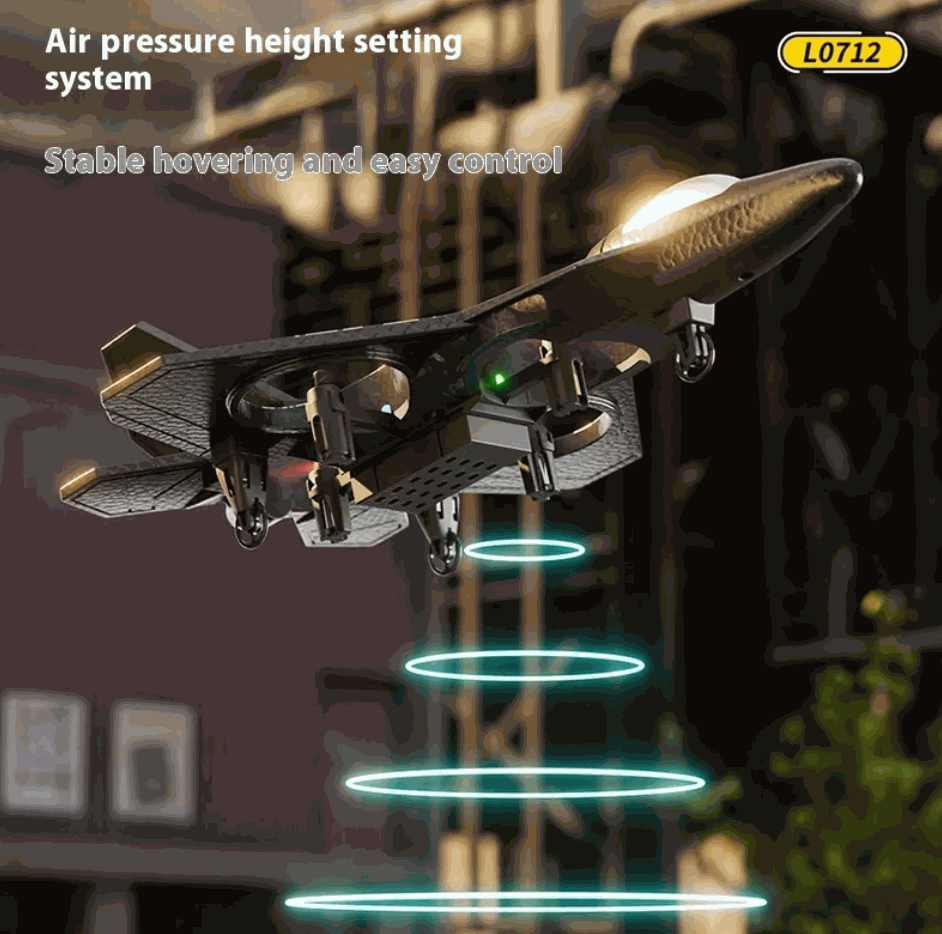 Lightweight Foam RC Fighter Jet for Kids