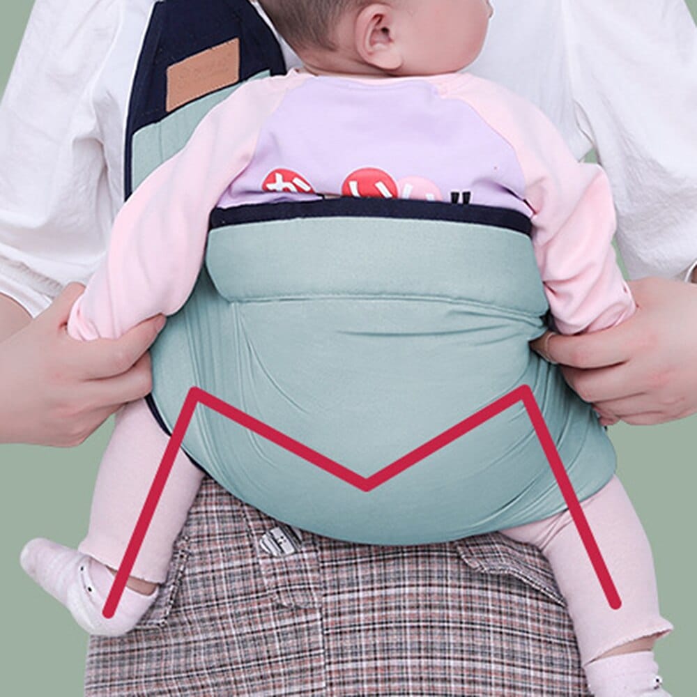 Shoulder Baby Carrier Sling Ergonomic Wrap for Newborns