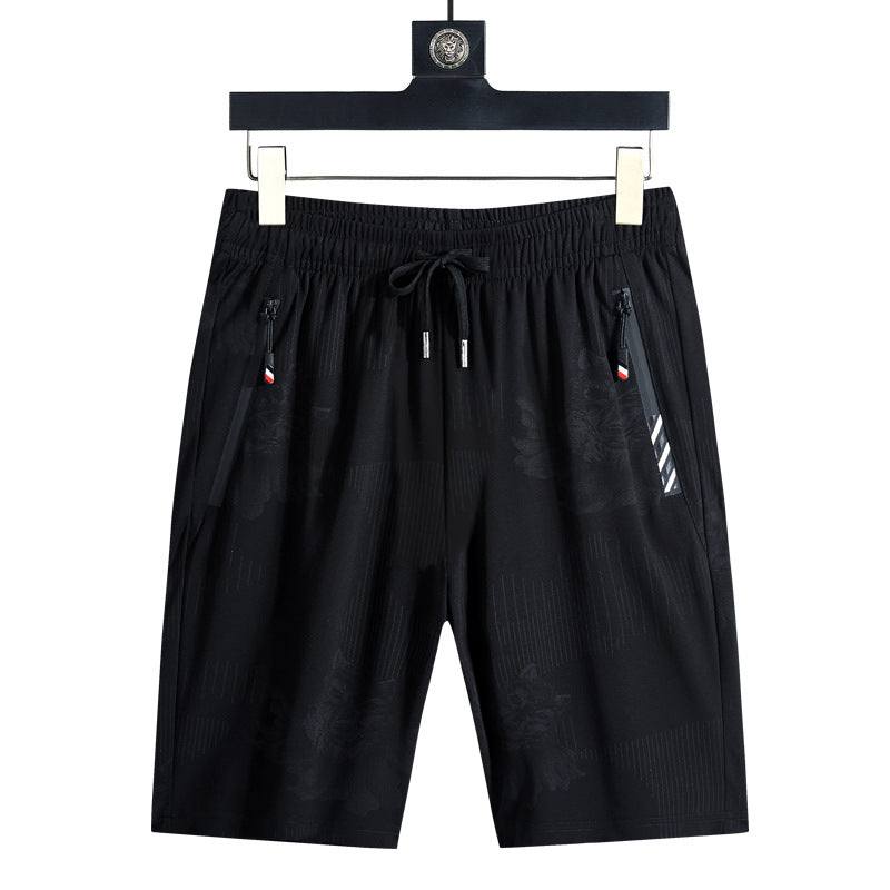 Thin Fitness Running Beach Five-Point Pants