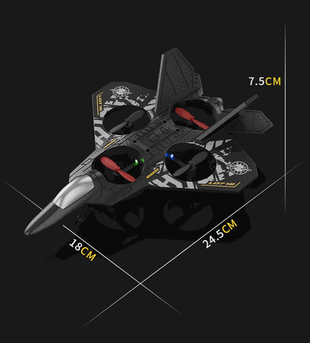 Lightweight Foam RC Fighter Jet for Kids