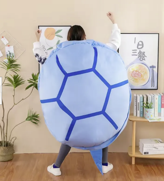Wearable Turtle Shell Pillow Cozy Nap Cushion