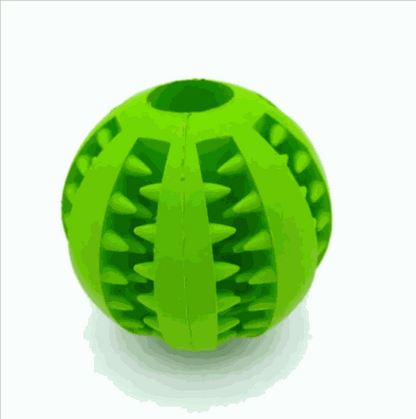 Interactive Rubber Slow Feeder Dog Ball