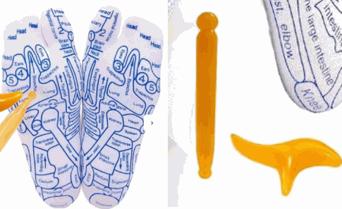 Reflexology Socks with Massage Tool (One Set)