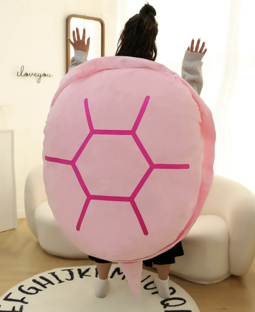 Wearable Turtle Shell Pillow Cozy Nap Cushion